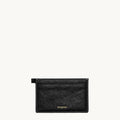 Black Yore Card Holder by Songmont made from vegetable-tanned leather.