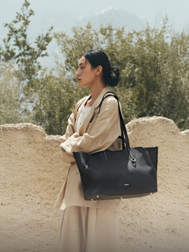 Songmont ショルダーバッグ　トートバッグ　ハッドバッグ　ブラウン tote-bags-mobile-cover-