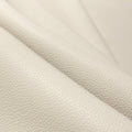Yore Toast Bag in Cloud color: Soft, tumbled full-grain leather with a natural grain texture.